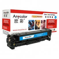 Anycolor/欣彩 CC531A(专业版) AR-2025C 蓝色硒鼓/墨粉盒 适用惠普CC531A（304A），HP CP2025N