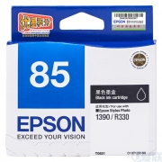爱普生（EPSON）T0851黑色墨盒 适用于1390 R330