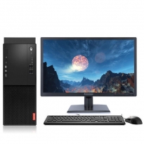 联想（Lenovo）启天M425-D017 台式电脑 Intel酷睿I3-8100 3.6GHz四核 8G-DDR4内存 1T SATA硬盘+128G固态硬盘 集显 DVDRW DOS系统 19.5寸显示器