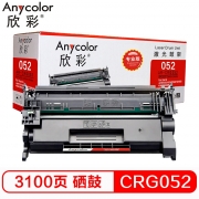 欣彩（Anycolor）CRG 052硒鼓（专业版）AR-CRG052 黑色 适用佳能 LBP211 212 213 214 215 MF421 423 424 426（激光/一体机）打印量3100页