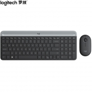 罗技（Logitech）无线键鼠套装（星空灰） MK470