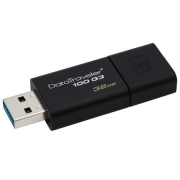 金士顿（Kingston）32GB USB3.0 U盘 DT100G3 黑色