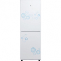 美的(Midea) BCD-190CM(E)  190升 双门冰箱 静音省电 悦动白