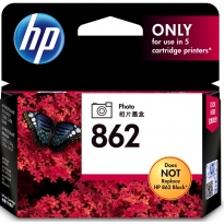 惠普（HP） 分体式墨盒 862照片黑色墨盒CB317ZZ 130页 适用于喷墨一体机:HP Photosmart C5388, HP Photosmart PremiumC309a,C309g HP Photosmart PremiumC310a,C410d 照片打印机:HP Photosmart D5468,B8558 云打印照片一体机：HP Photosmart 7510