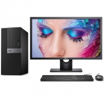 戴尔（Dell） Optiplex 5070 Tower 262880 intel 酷睿八代 i5 i5-8500 8GB 1000GB 256GB 中标麒麟 V7.0 21.5寸 三年有限上门保修