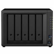 群晖（Synology）DS1019+ 网络存储服务器 8T *5 256SSD*2