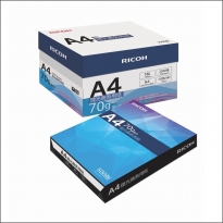 理光（Ricoh）70g A4 复印纸 商务用纸 500张/包 5包1箱