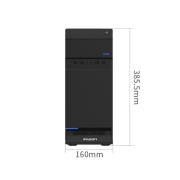 攀升/IPASON 单主机 商祺G143 I3-9100+8G+512G SSD+WIN10 神州网信版系统+3年服务