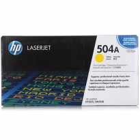 惠普（HP）LaserJet CE252A黄色硒鼓 504A（适用Color LaserJet CP3525 3525n 3525dn）